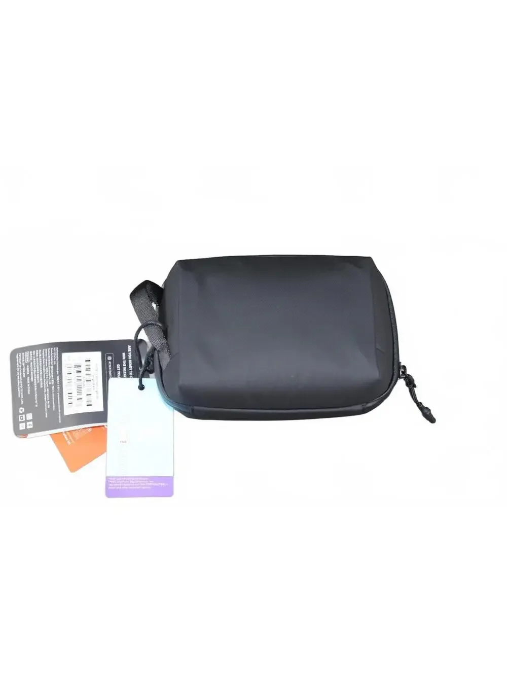 YOREPEK Black Travel Tech Organizer Pouch Bag